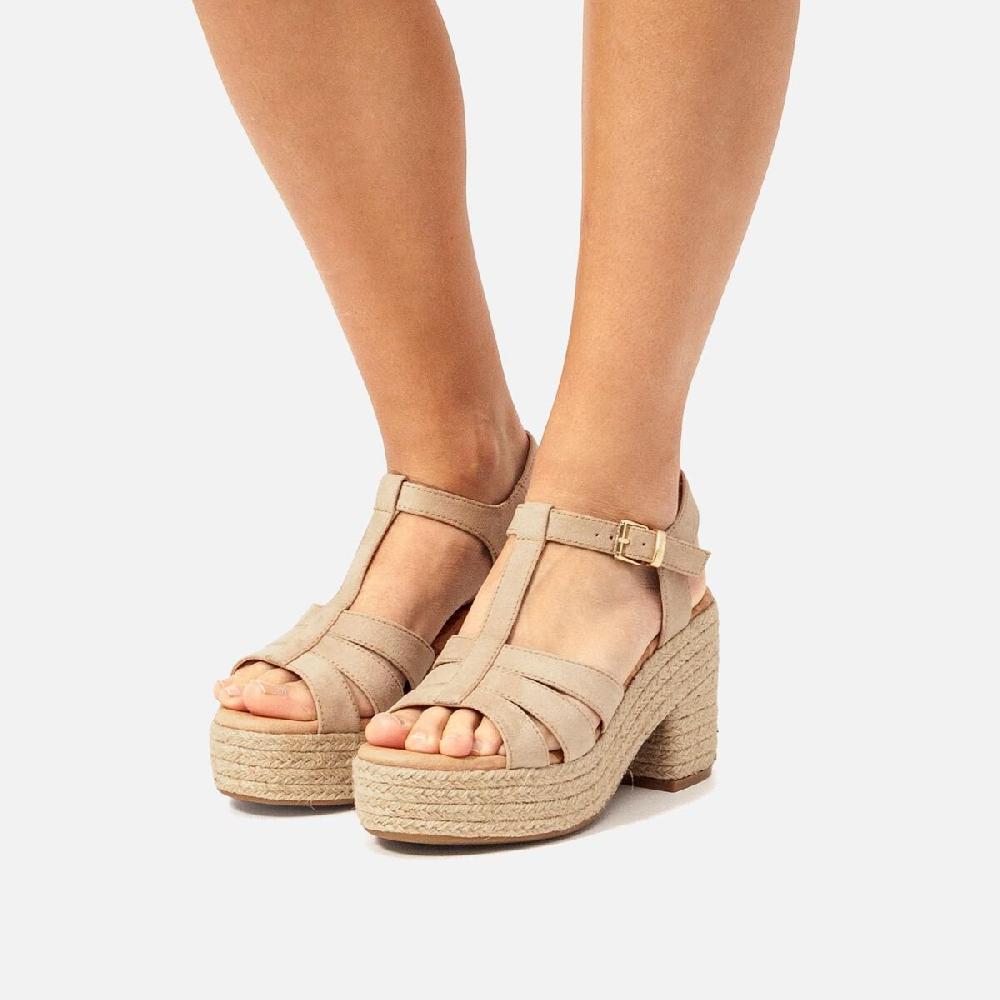 mtng Compra COURTNEY Beige 56913 Mujer Calzado Sandalias De TacóN