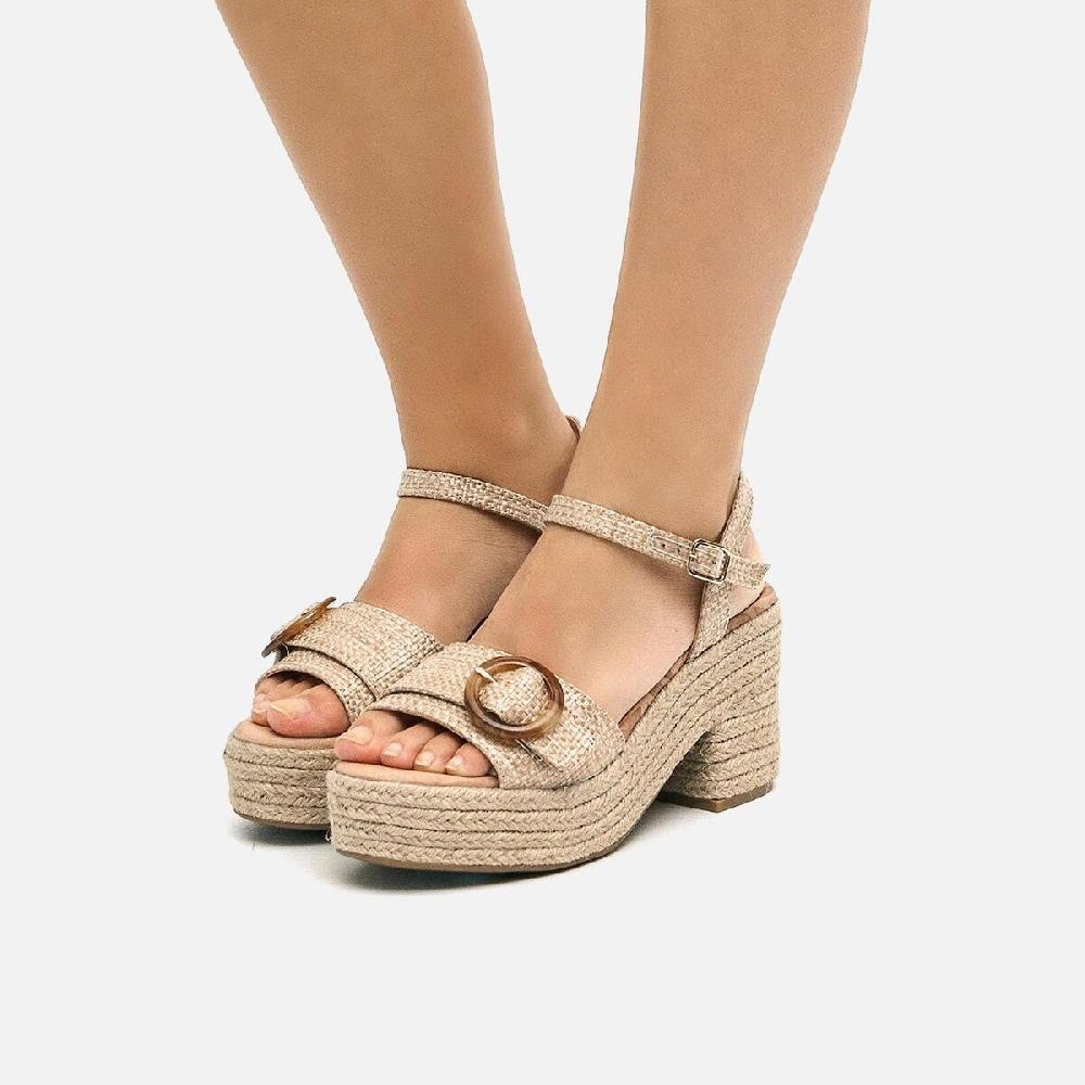 mtng Compra COURTNEY Beige 56922 Mujer Calzado Sandalias De TacóN