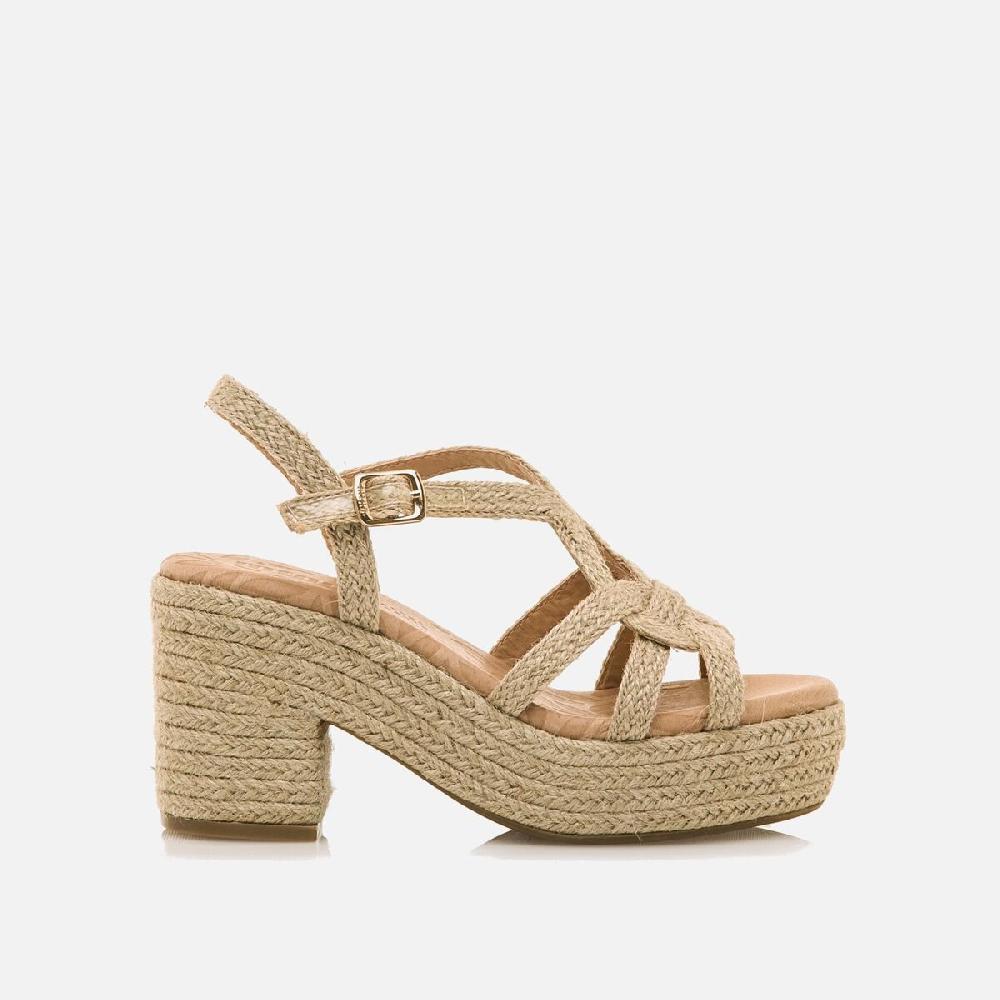 mtng Compra COURTNEY beige 60369 Mujer Calzado Sandalias De TacóN