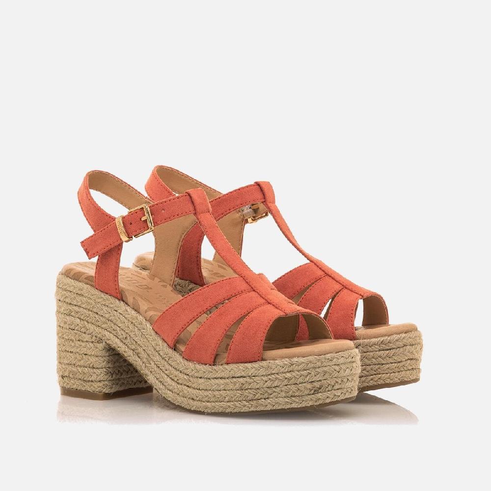 mtng Compra COURTNEY Naranja 56912 Mujer Calzado Sandalias De TacóN