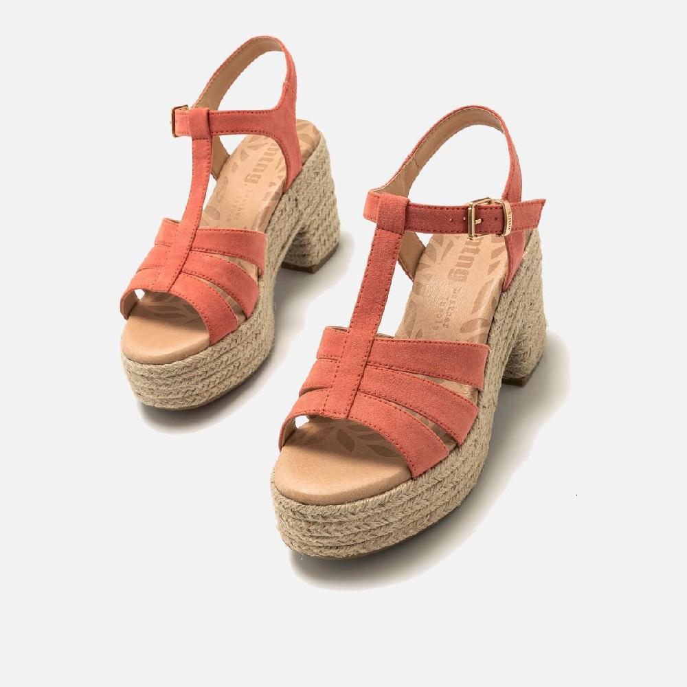 mtng Compra COURTNEY Naranja 56912 Mujer Calzado Sandalias De TacóN