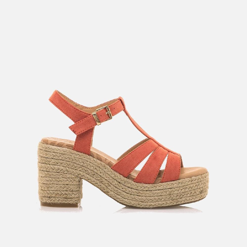 mtng Compra COURTNEY naranja 56912 Mujer Calzado Sandalias De TacóN