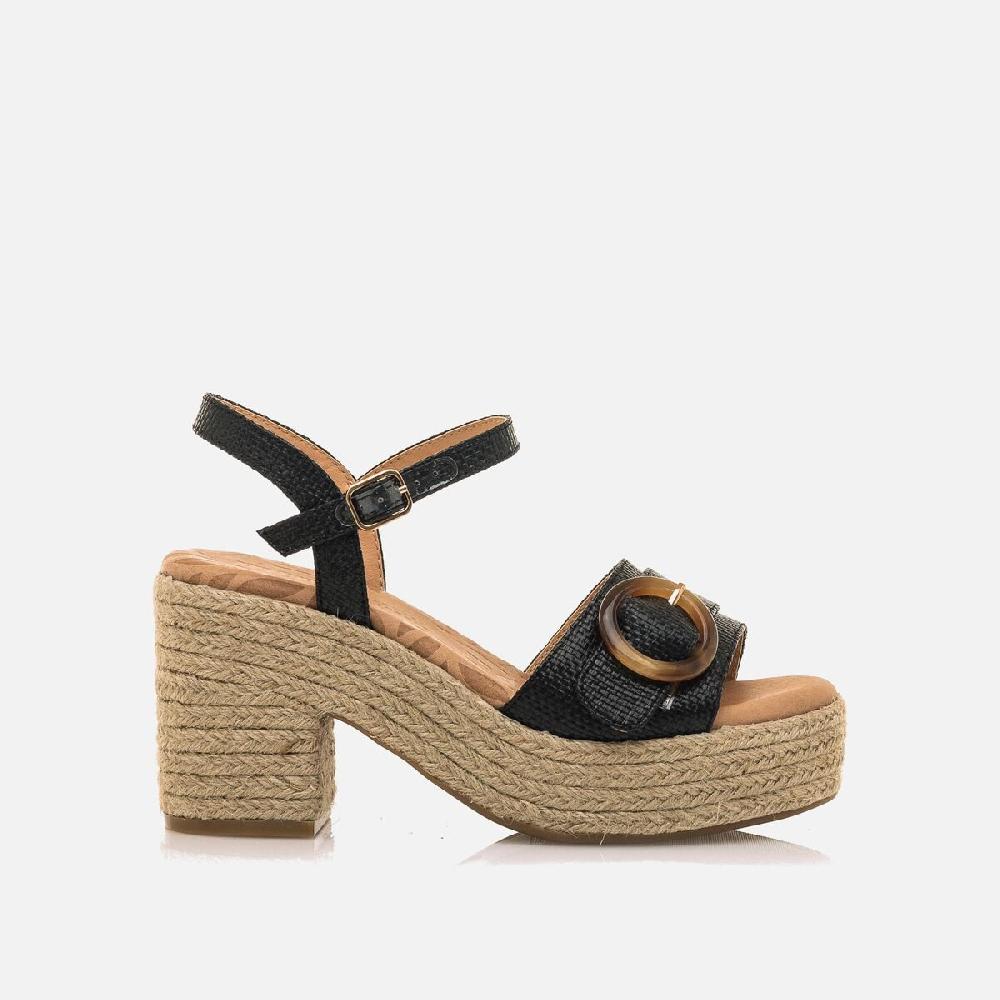 mtng Compra COURTNEY negro 56921 Mujer Calzado Sandalias De TacóN