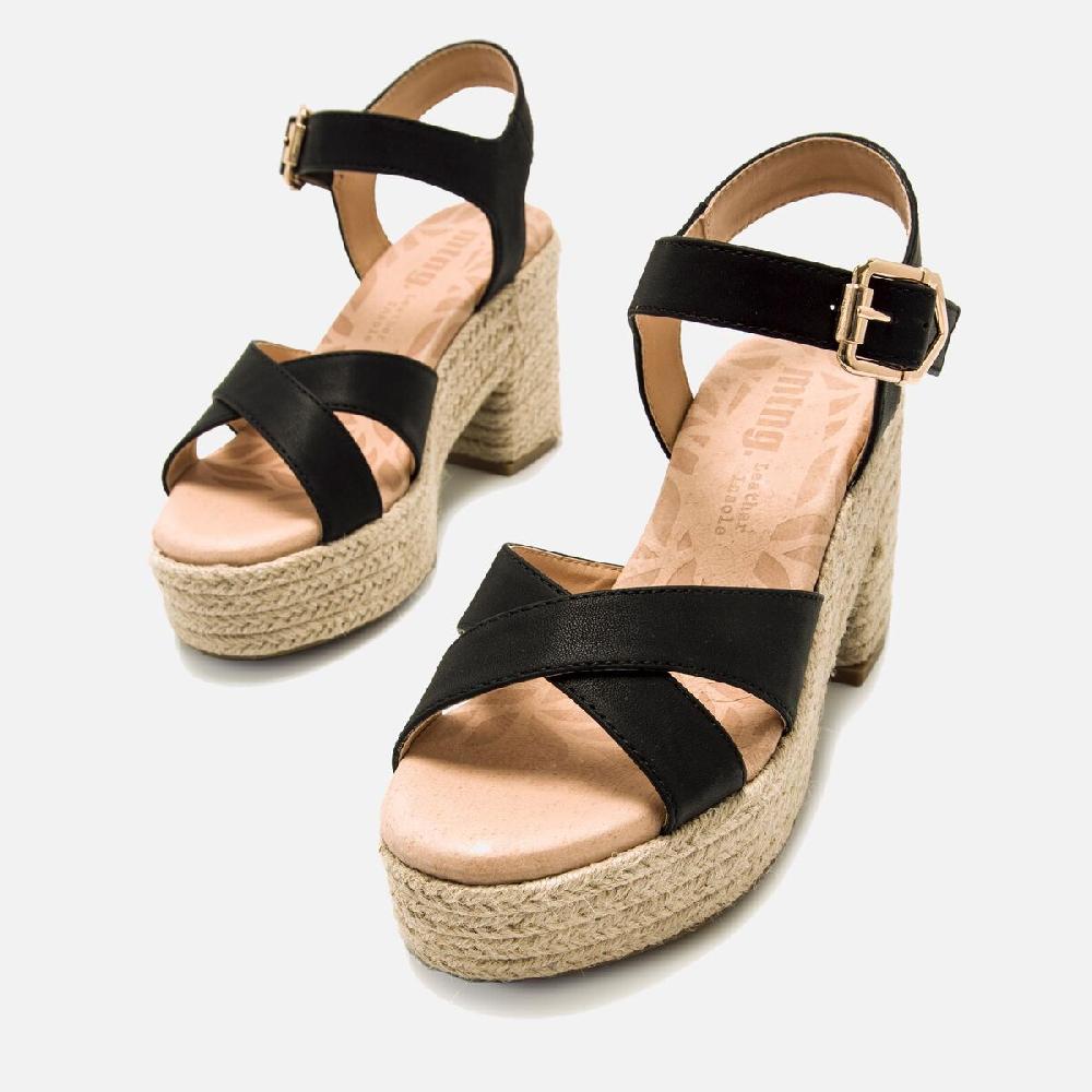 mtng Compra COURTNEY Negro 60365 Mujer Calzado Sandalias De TacóN