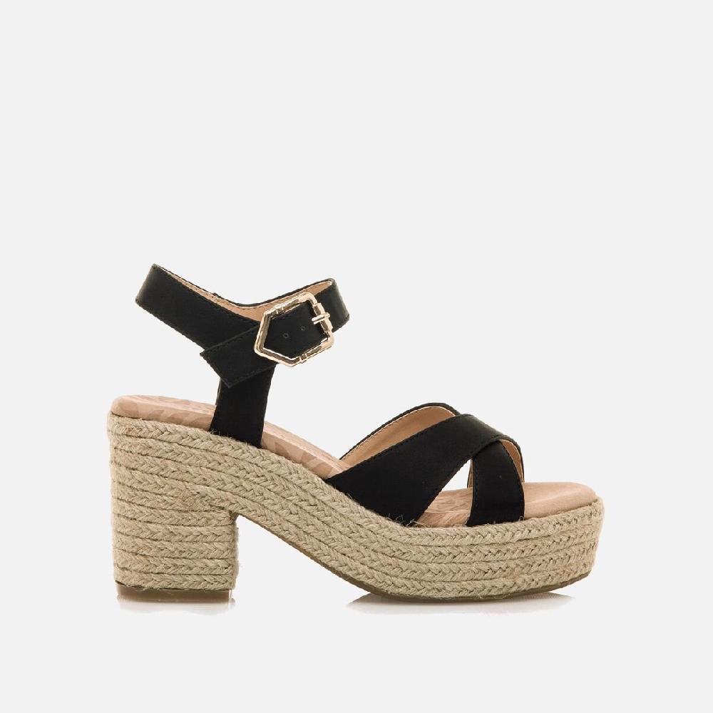 mtng Compra COURTNEY negro 60365 Mujer Calzado Sandalias De TacóN