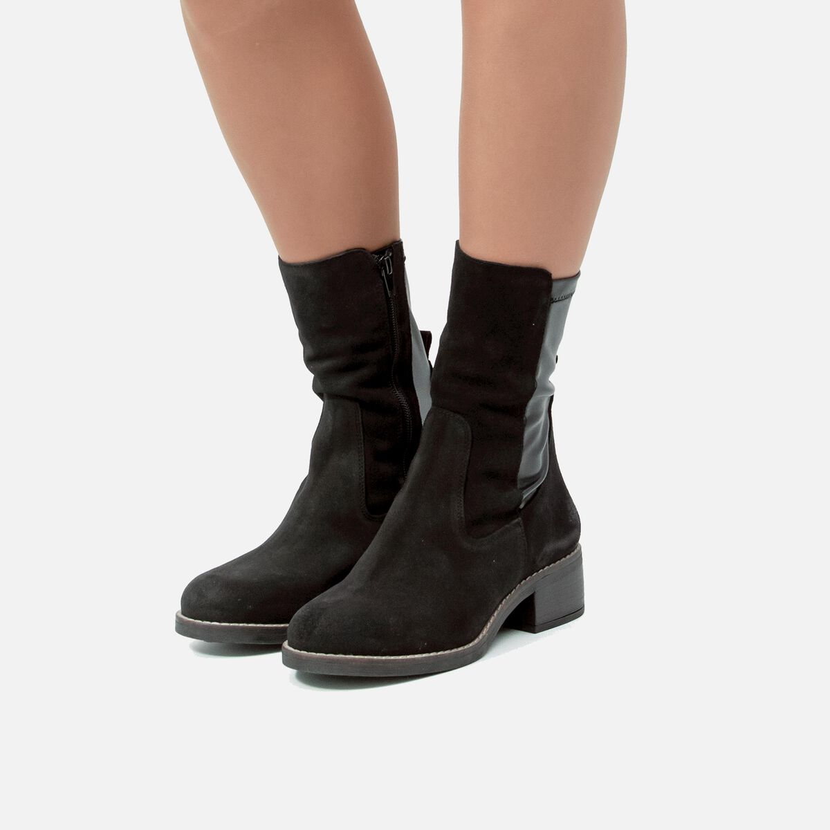 mtng Compra FRONTIER Negro 57650 Mujer Calzado Botines Planos