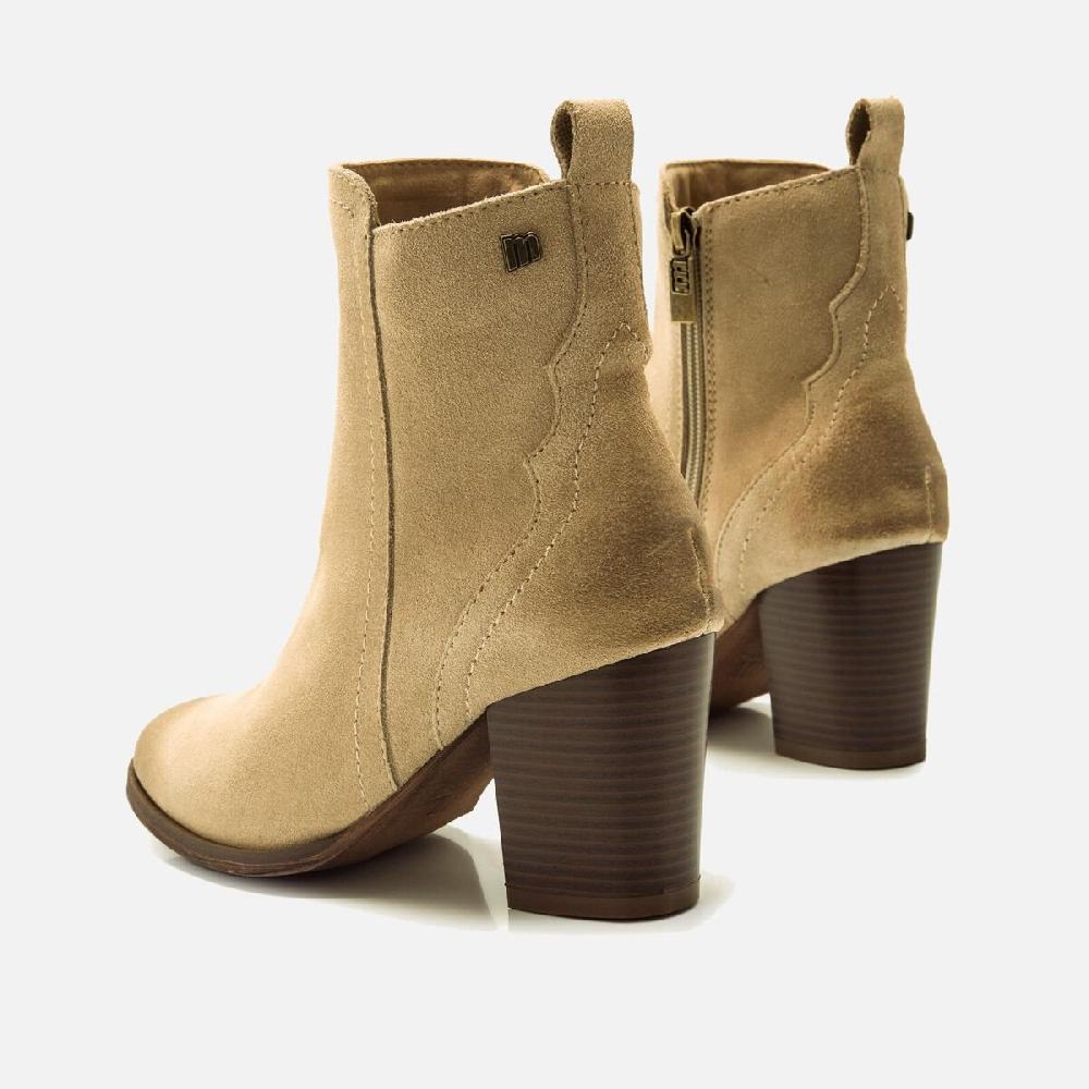 mtng Compra JOLIE Beige 59454 Mujer Calzado Botines De TacóN