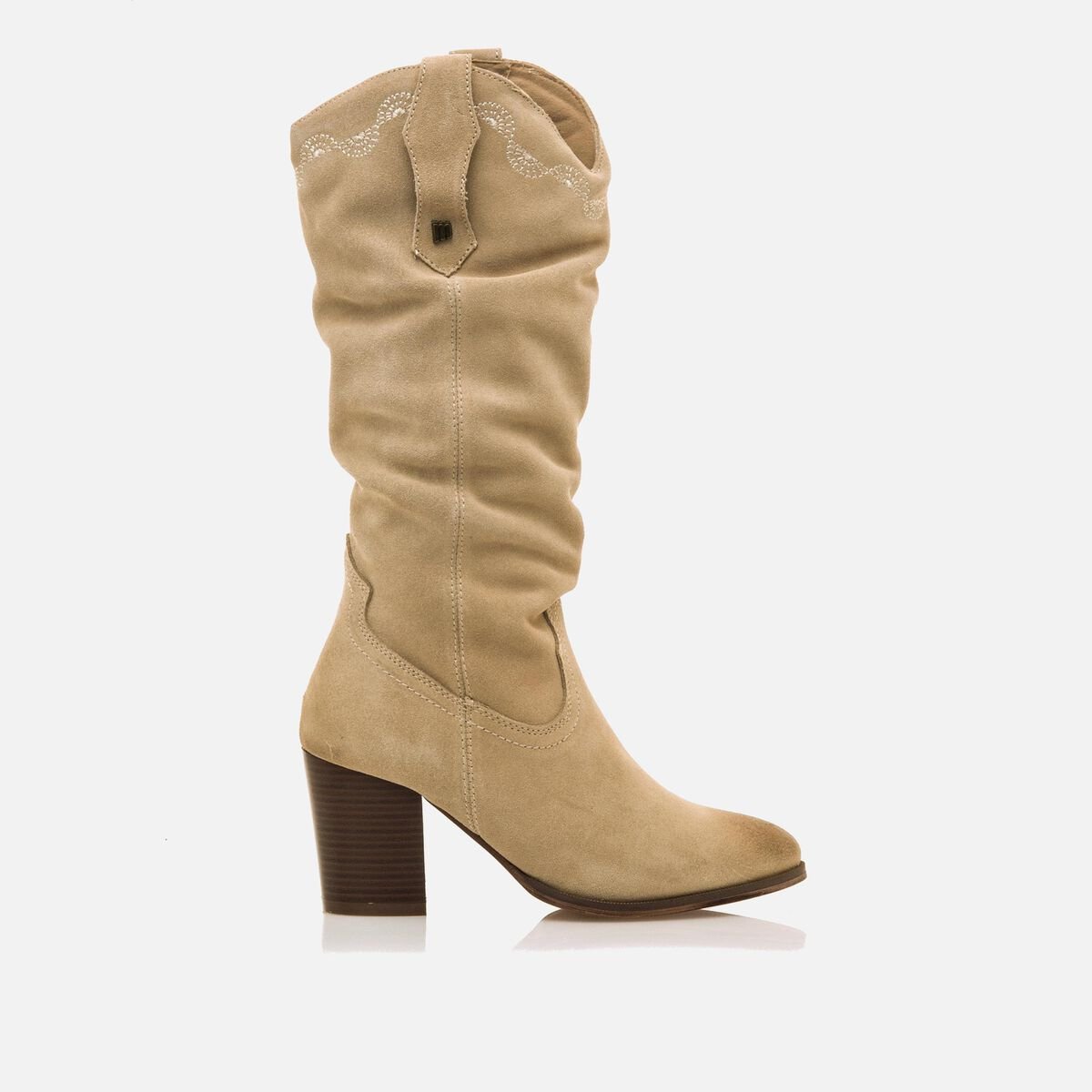 mtng Compra JOLIE beige 59461 Mujer Calzado Botas De TacóN