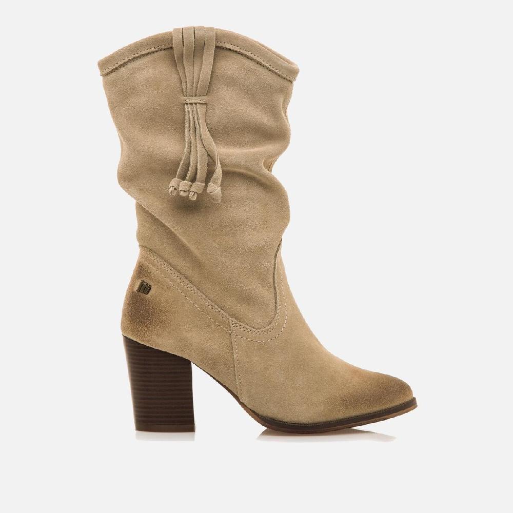 mtng Compra JOLIE beige 59463 Mujer Calzado Botines De TacóN