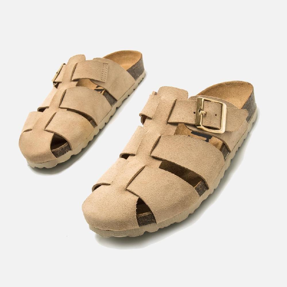 mtng Compra LILIANE Beige 57604 Mujer Calzado Sandalias Planas