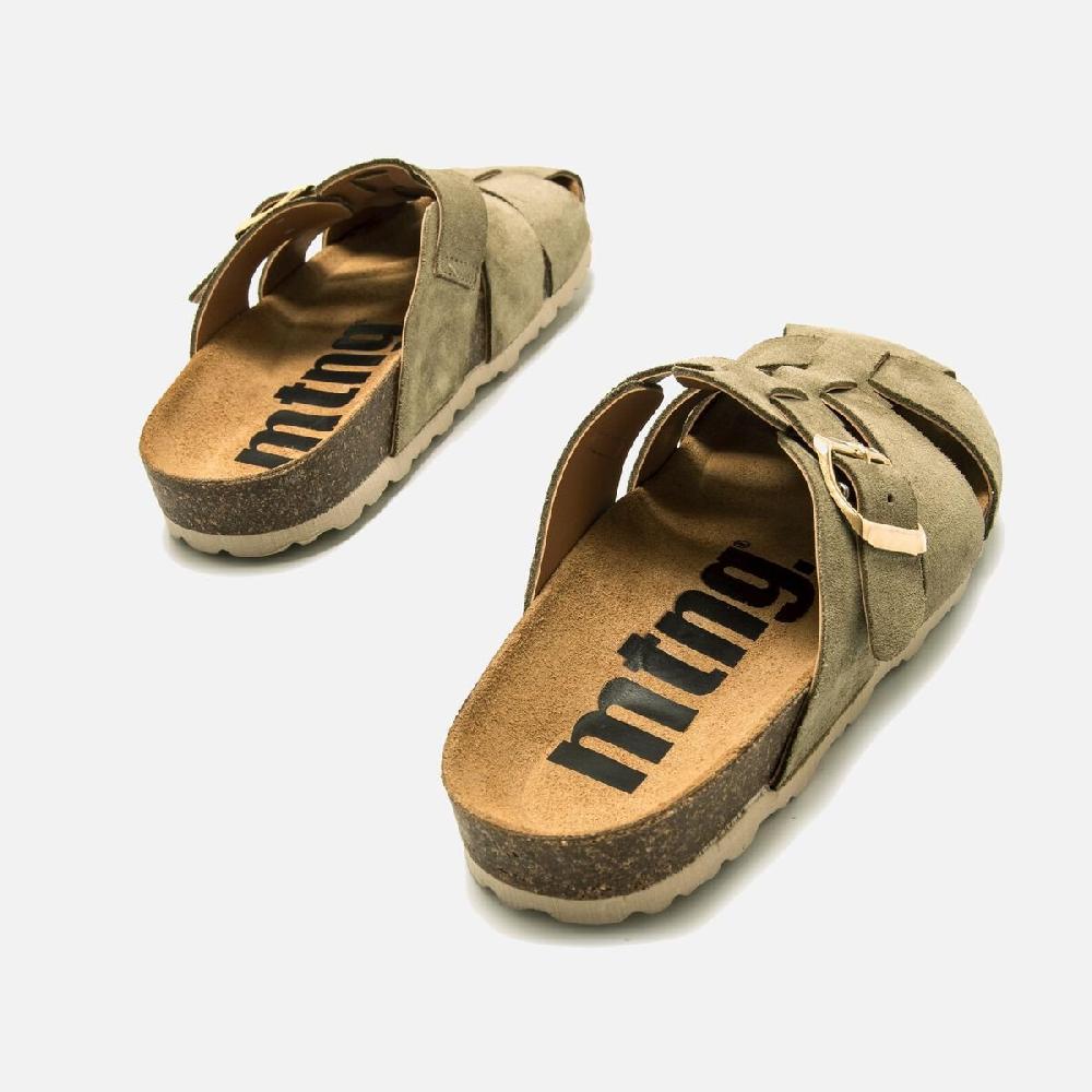 mtng Compra LILIANE Verde 57605 Mujer Calzado Sandalias Planas