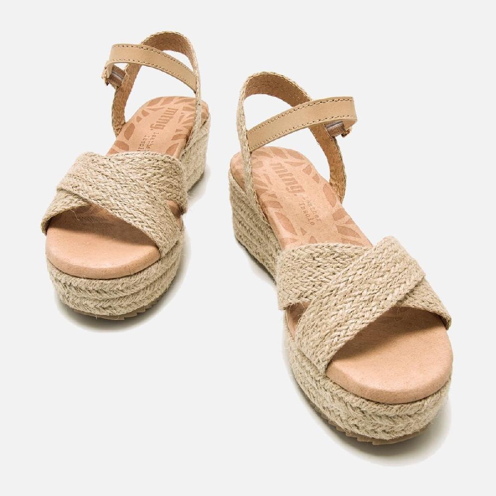 mtng Compra LITA Beige 59630 Mujer Calzado Sandalias De CuñA