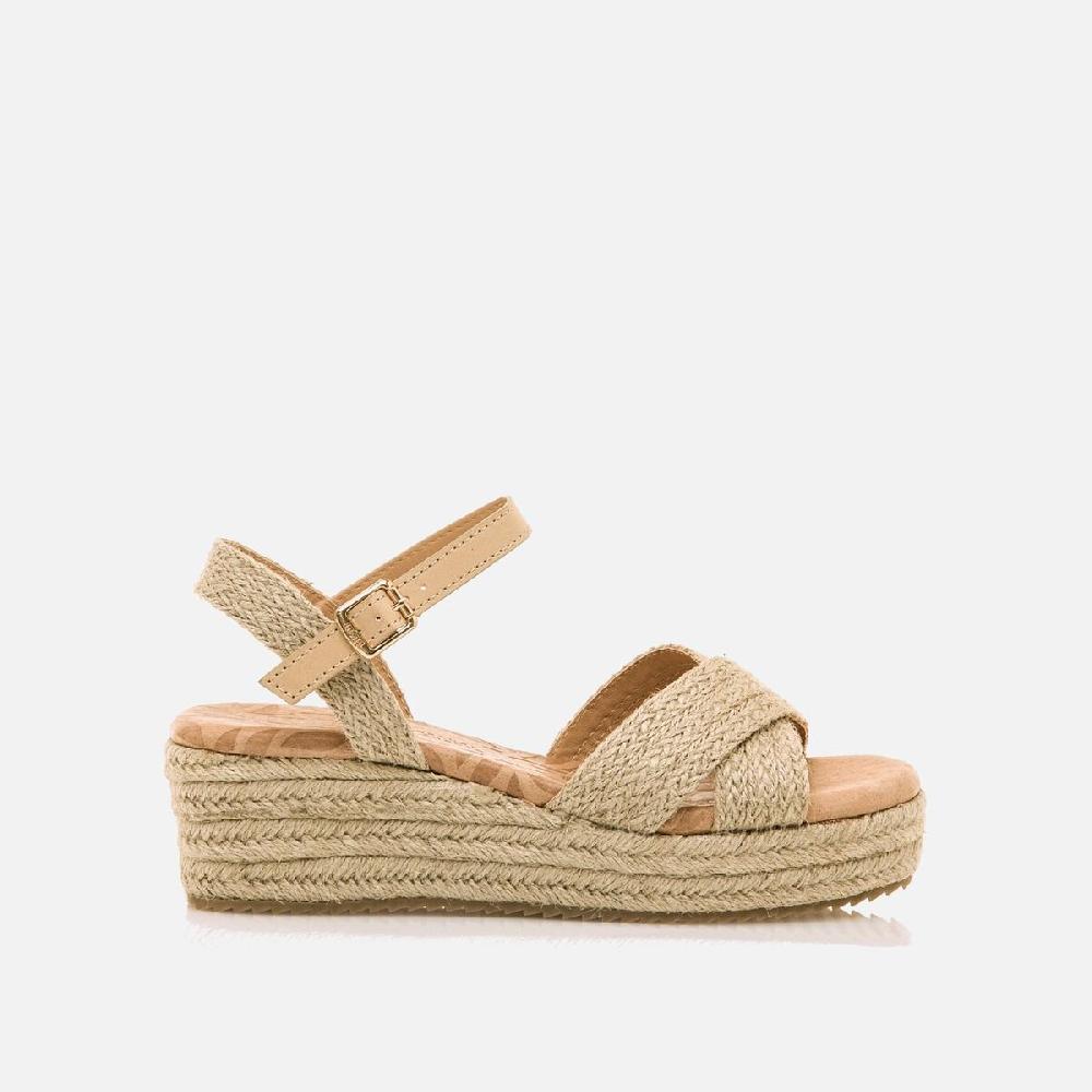 mtng Compra LITA beige 59630 Mujer Calzado Sandalias De CuñA