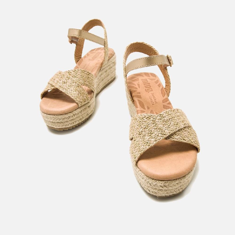 mtng Compra LITA Oro 59631 Mujer Calzado Sandalias De CuñA