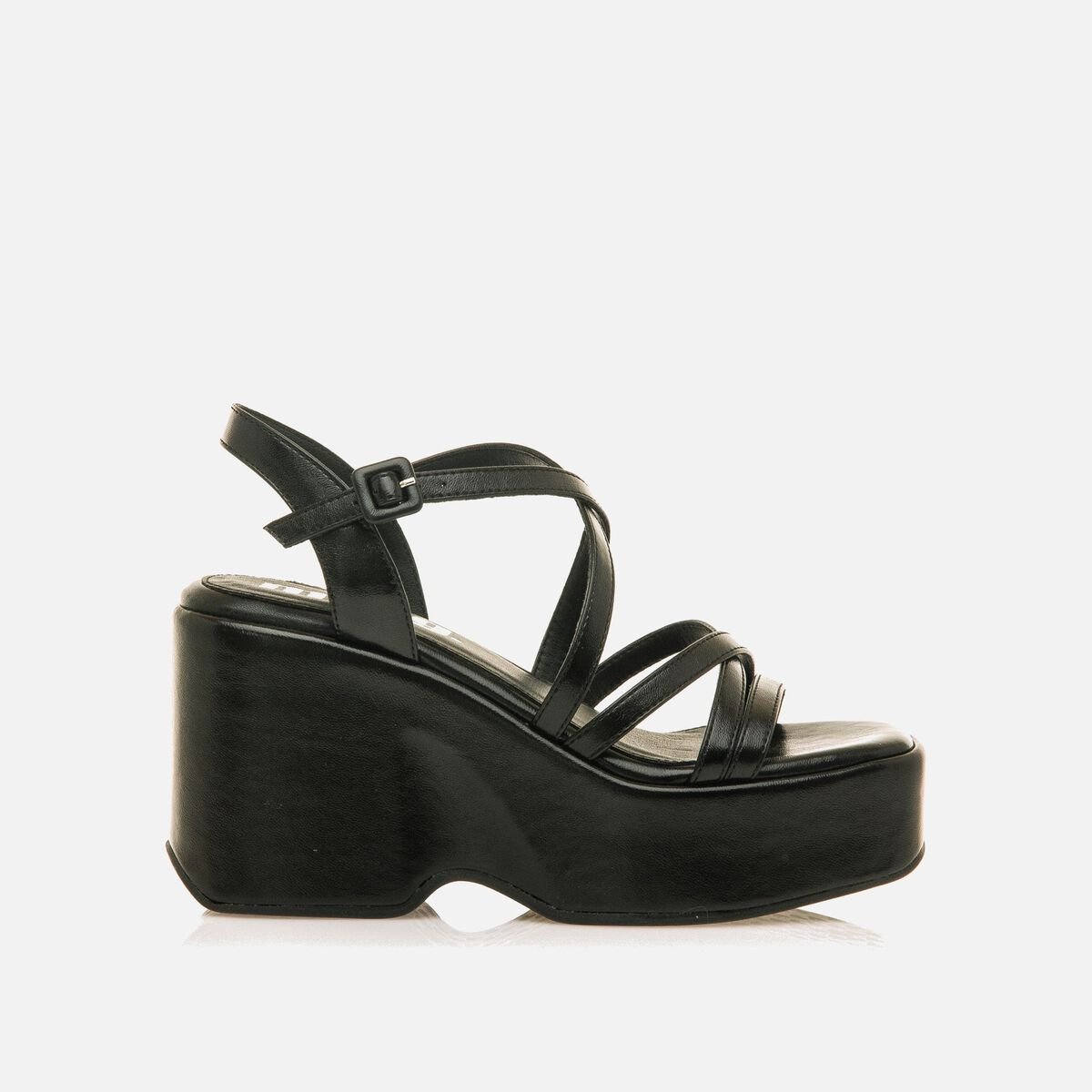 mtng Compra LIZZY negro 57014 Mujer Calzado Sandalias De CuñA