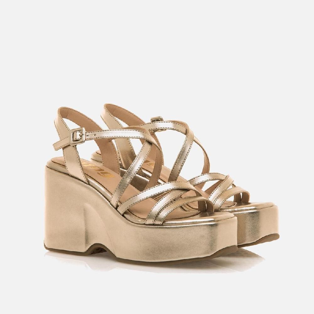 mtng Compra LIZZY Oro 57011 Mujer Calzado Sandalias De CuñA