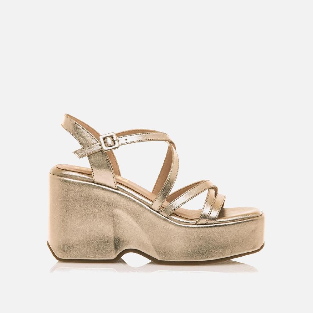 mtng Compra LIZZY oro 57011 Mujer Calzado Sandalias De CuñA
