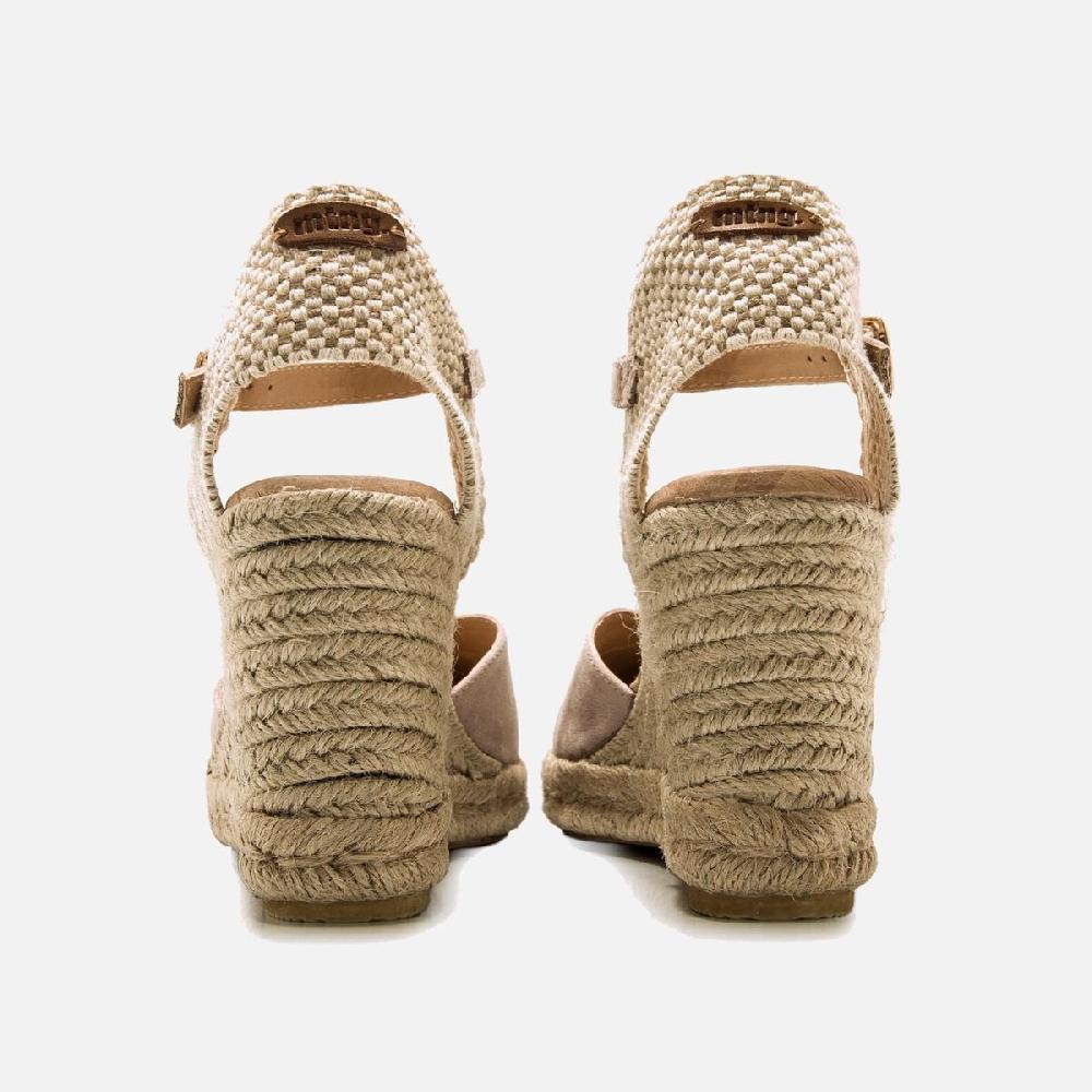 mtng Compra LOUISA Beige 60252 Mujer Calzado Sandalias De CuñA