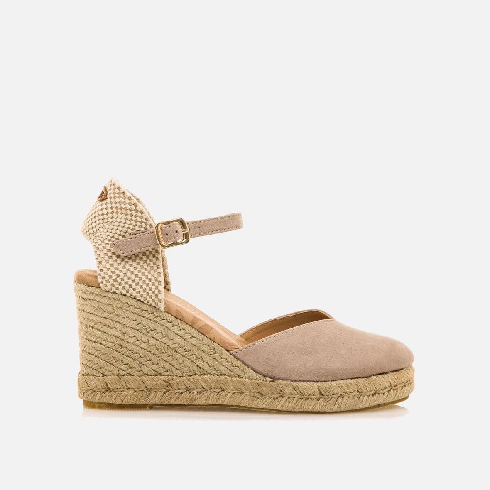 mtng Compra LOUISA beige 60252 Mujer Calzado Sandalias De CuñA