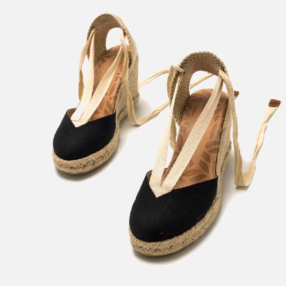 mtng Compra LOUISA Negro 57019 Mujer Calzado Sandalias De CuñA
