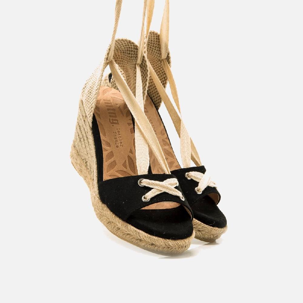 mtng Compra LOUISA Negro 57026 Mujer Calzado Sandalias De CuñA