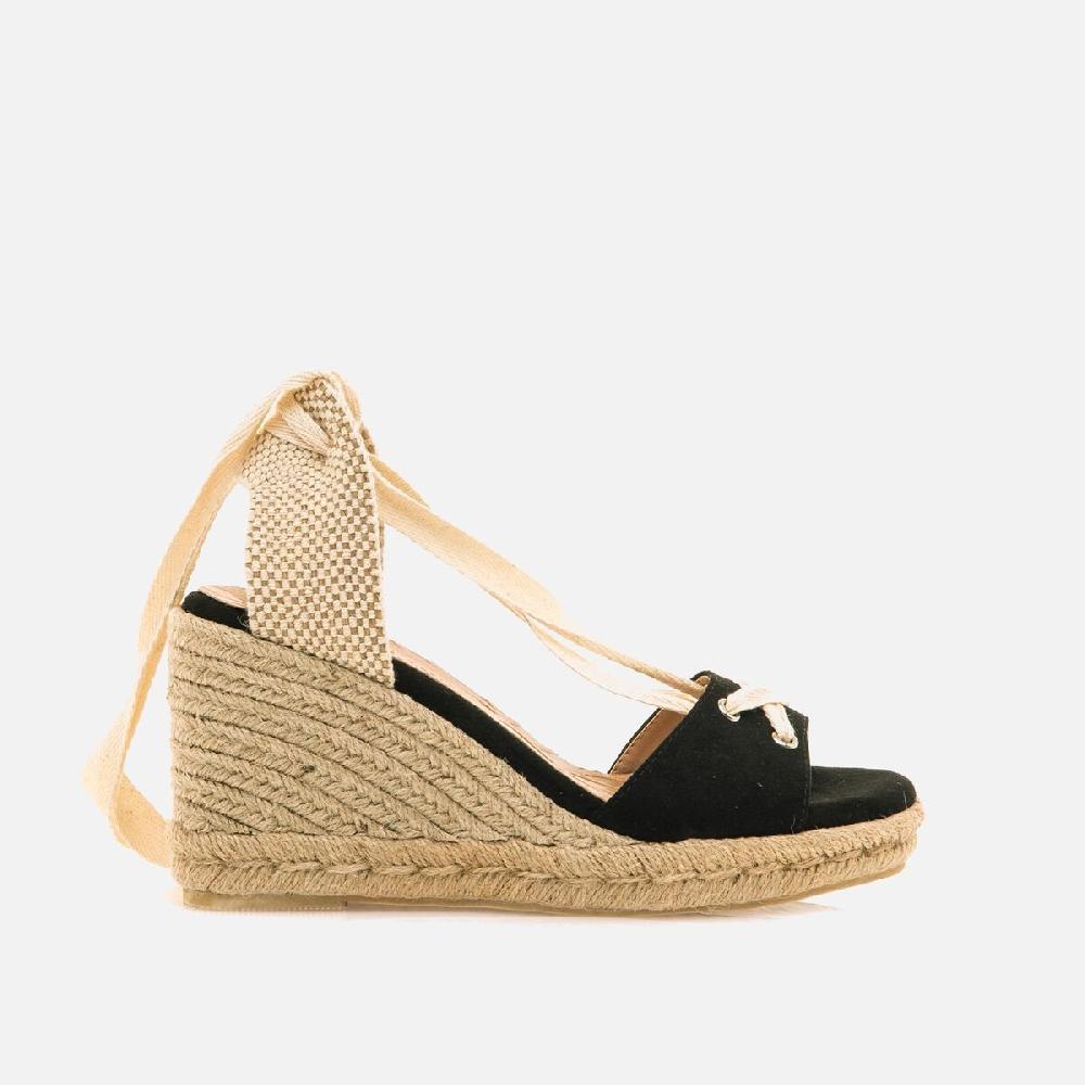 mtng Compra LOUISA negro 57026 Mujer Calzado Sandalias De CuñA