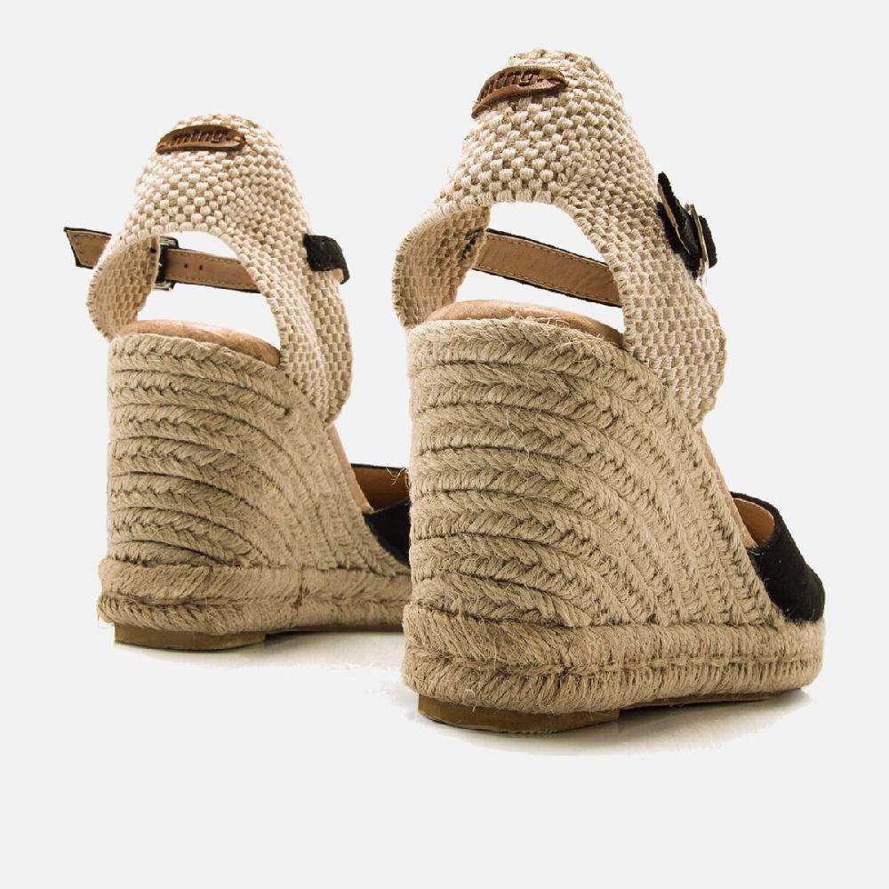 mtng Compra LOUISA Negro 60251 Mujer Calzado Sandalias De CuñA