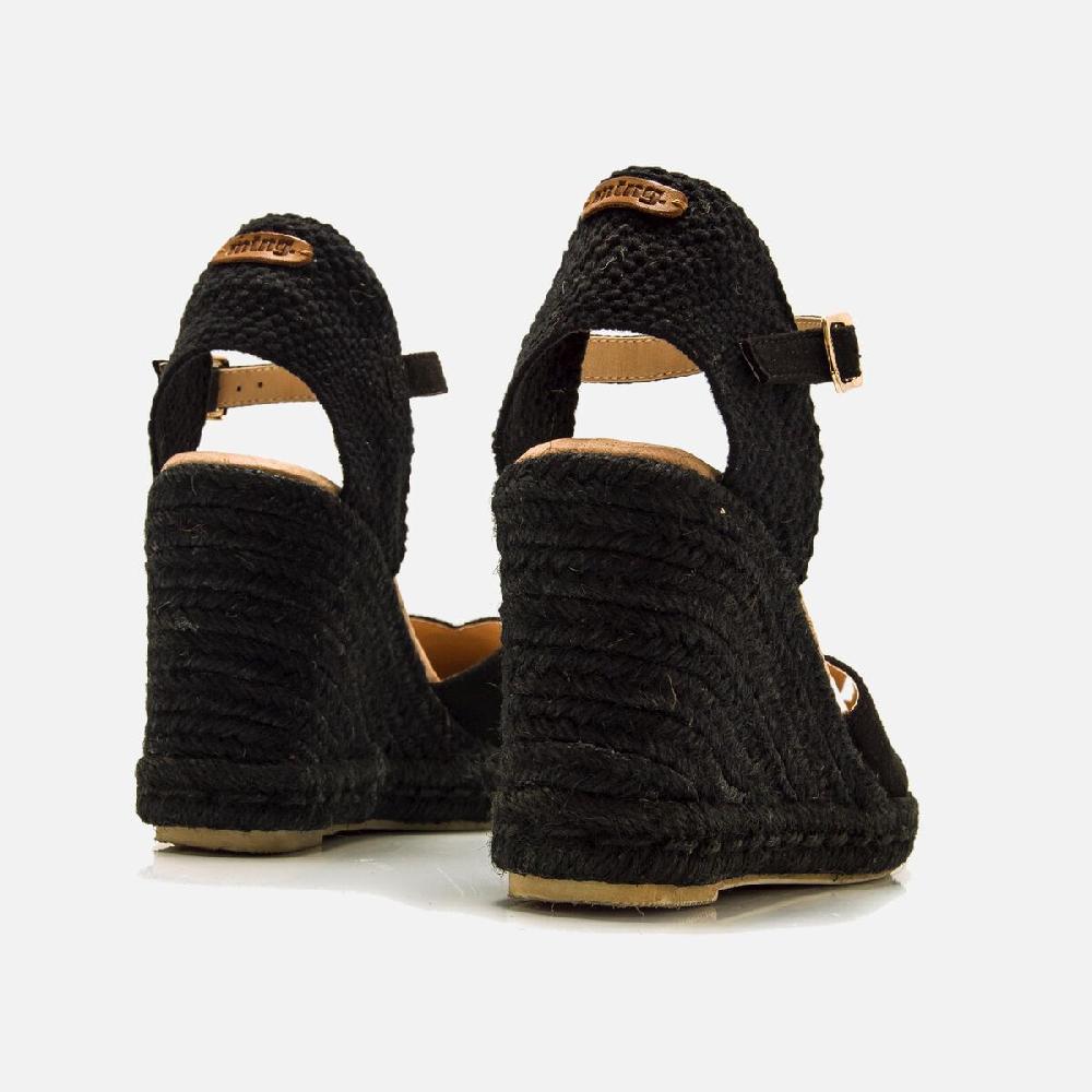 mtng Compra LOUISA Negro 60259 Mujer Calzado Sandalias De CuñA