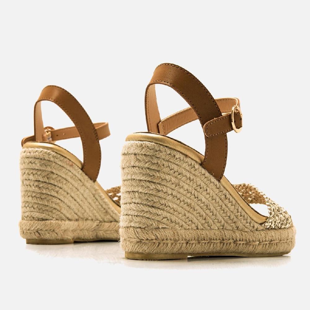 mtng Compra LOUISA Oro 57024 Mujer Calzado Sandalias De CuñA
