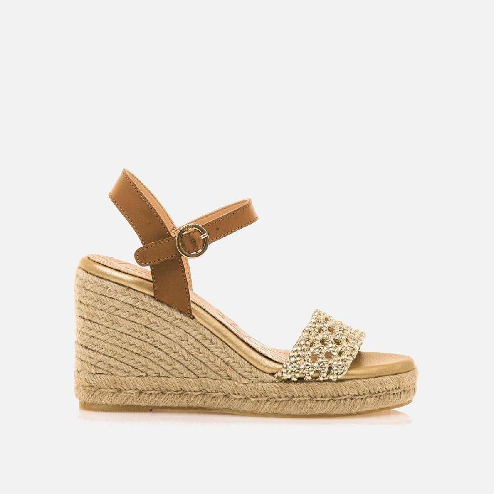mtng Compra LOUISA oro 57024 Mujer Calzado Sandalias De CuñA