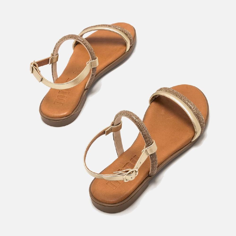 mtng Compra MARIA Oro 59432 Mujer Calzado Sandalias Planas
