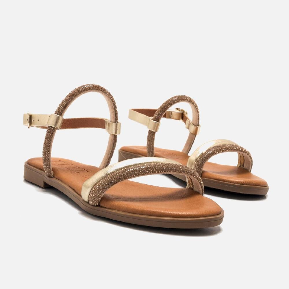 mtng Compra MARIA Oro 59432 Mujer Calzado Sandalias Planas