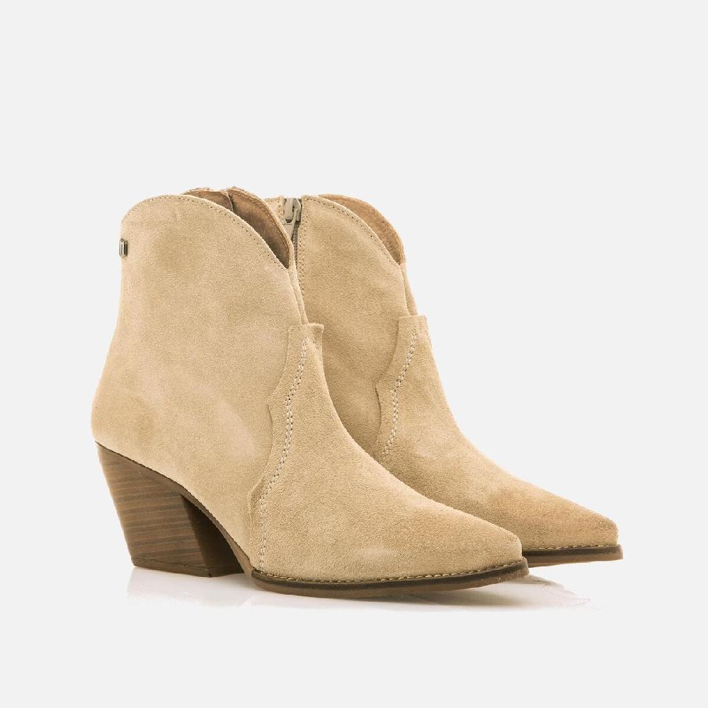 mtng Compra MISSOURI Beige 57389 Mujer Calzado Botines De TacóN
