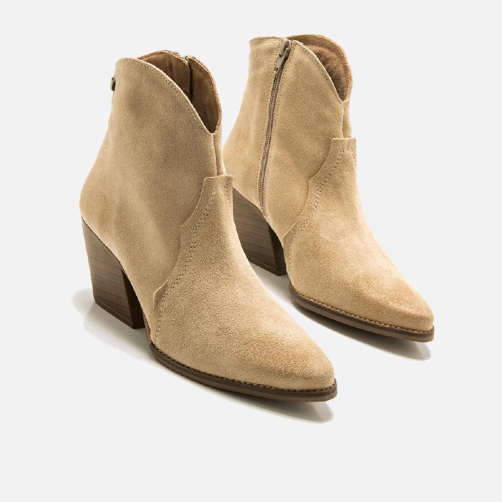 mtng Compra MISSOURI Beige 57389 Mujer Calzado Botines De TacóN
