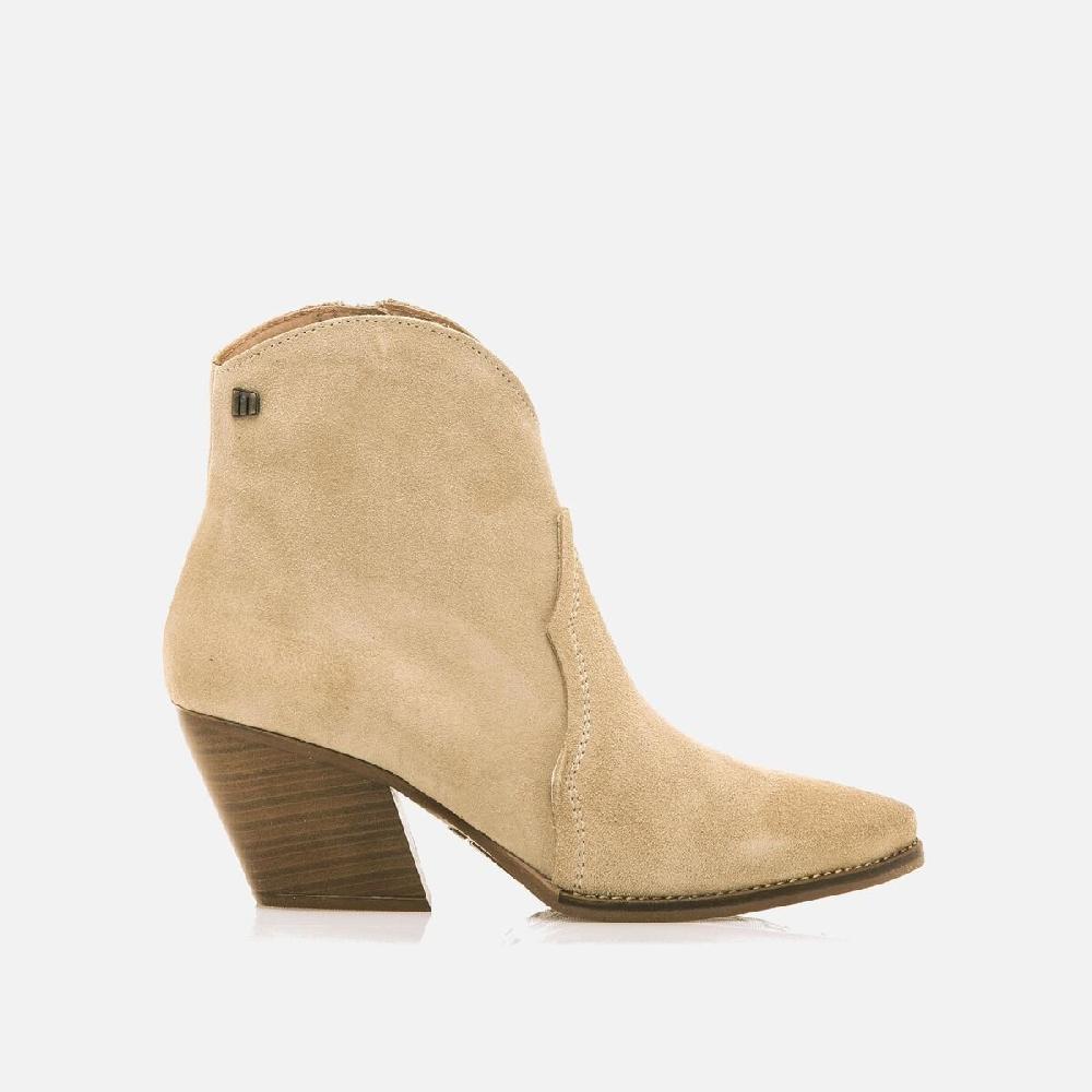 mtng Compra MISSOURI beige 57389 Mujer Calzado Botines De TacóN