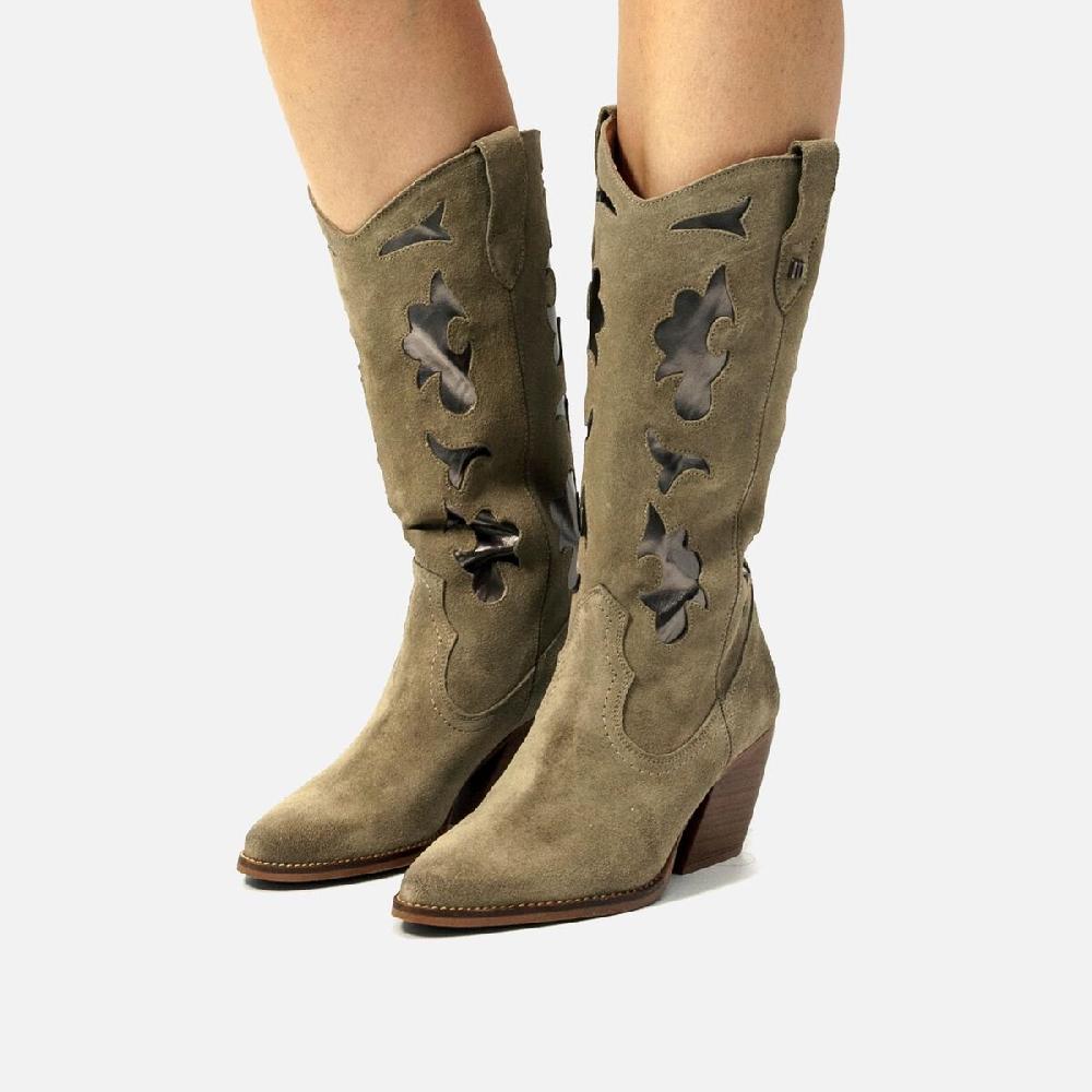 mtng Compra MISSOURI Verde 57528 Mujer Calzado Botas De TacóN