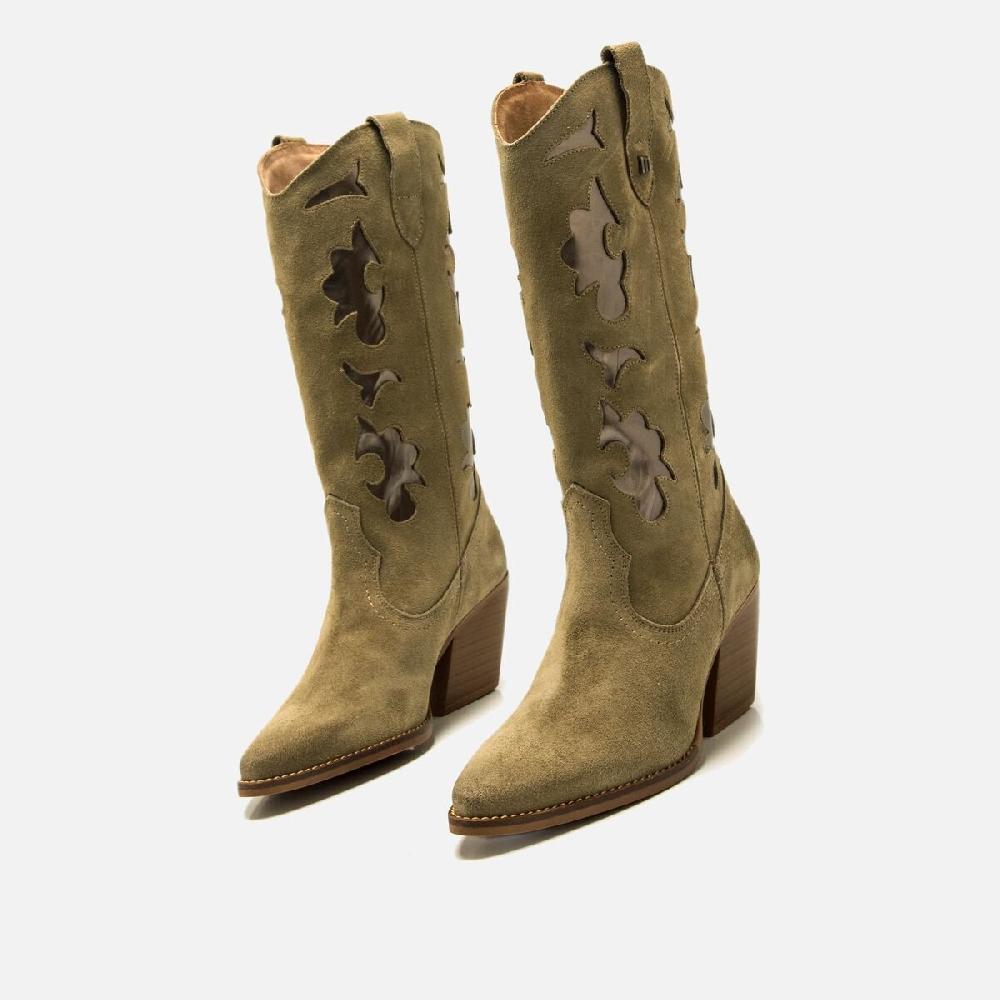 mtng Compra MISSOURI Verde 57528 Mujer Calzado Botas De TacóN