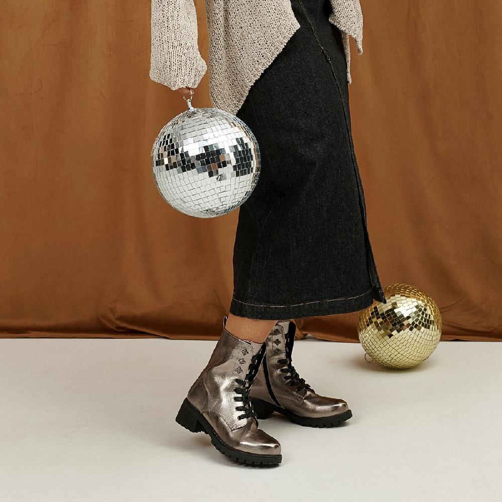 mtng Compra NEW ALTEA Plata 57872 Mujer Calzado Botines De TacóN