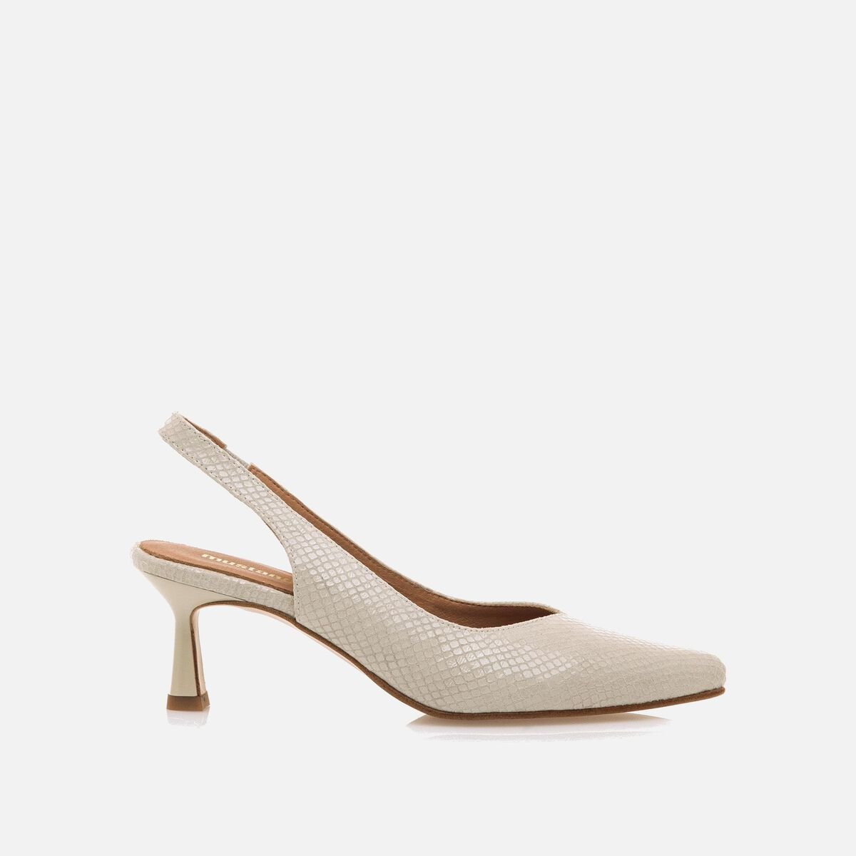 mtng Compra NINETTE beige 60597 Mujer Calzado Zapatos De TacóN