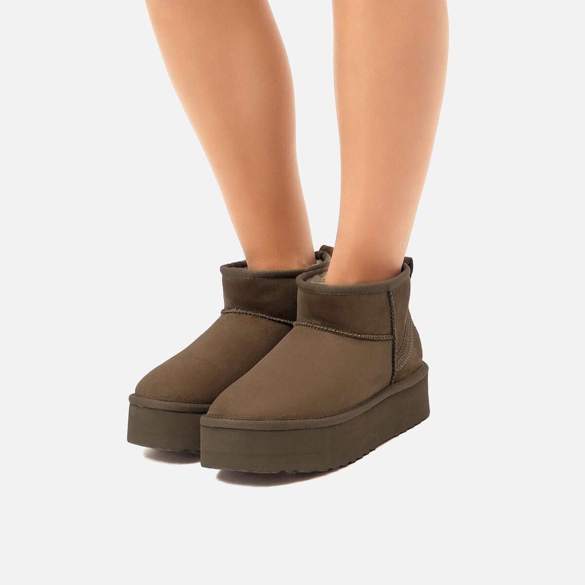 mtng Compra NIVIA Verde 58334 Mujer Calzado Botines Planos