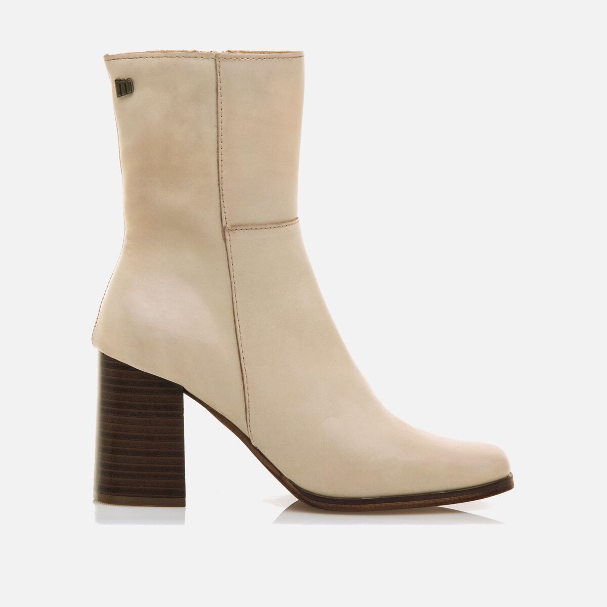 mtng Compra PORTO beige 58648 Mujer Calzado Botines De TacóN