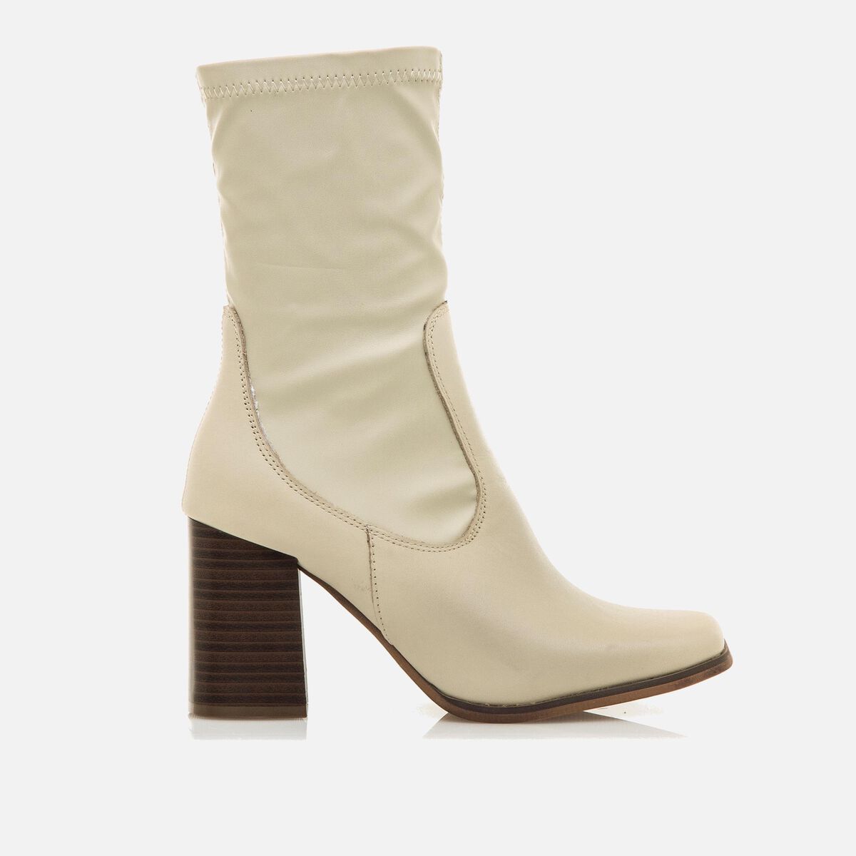 mtng Compra PORTO beige 58652 Mujer Calzado Botines De TacóN