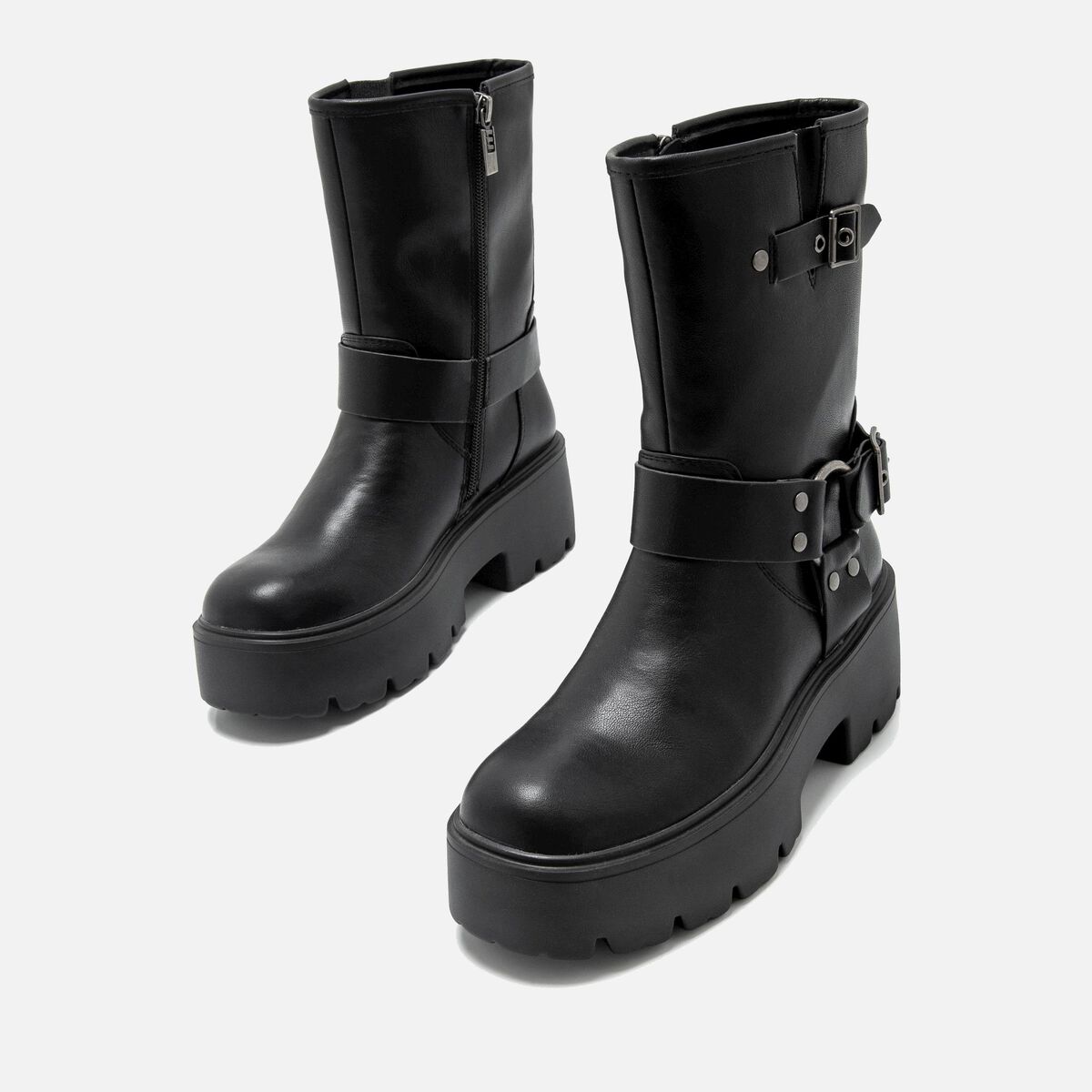 mtng Compra RAIN Negro 58358 Mujer Calzado Botines Planos