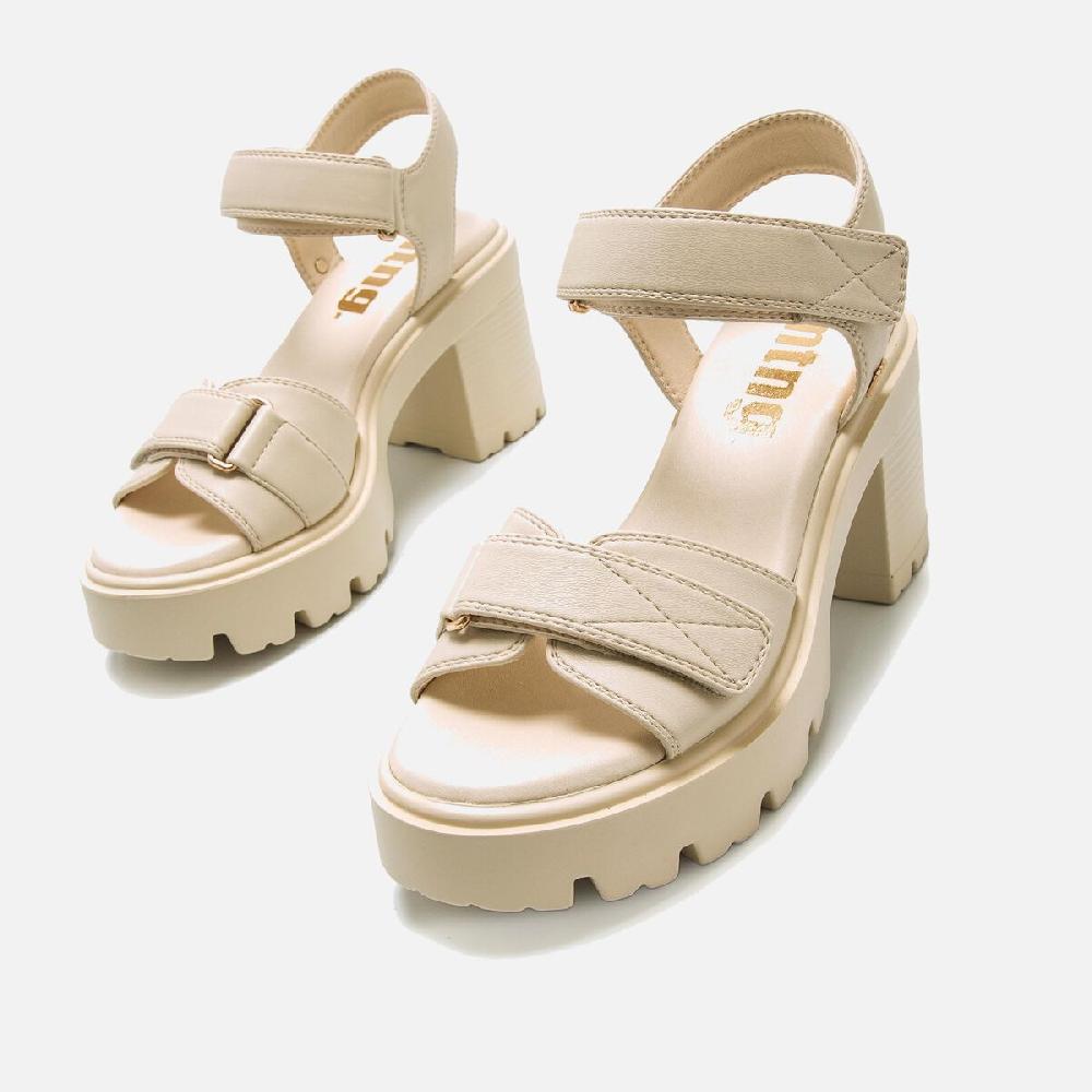 mtng Compra SABA Beige 60370 Mujer Calzado Sandalias De TacóN