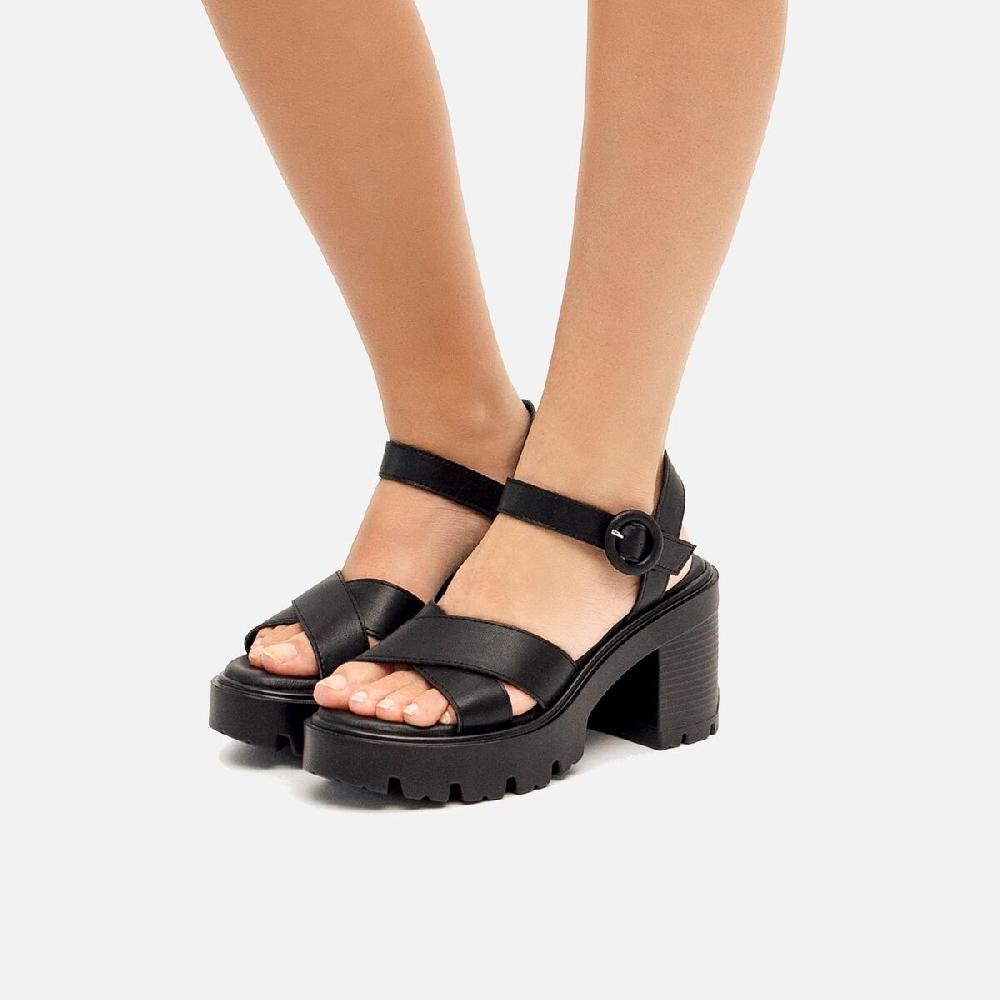 mtng Compra SABA Negro 56937 Mujer Calzado Sandalias De TacóN