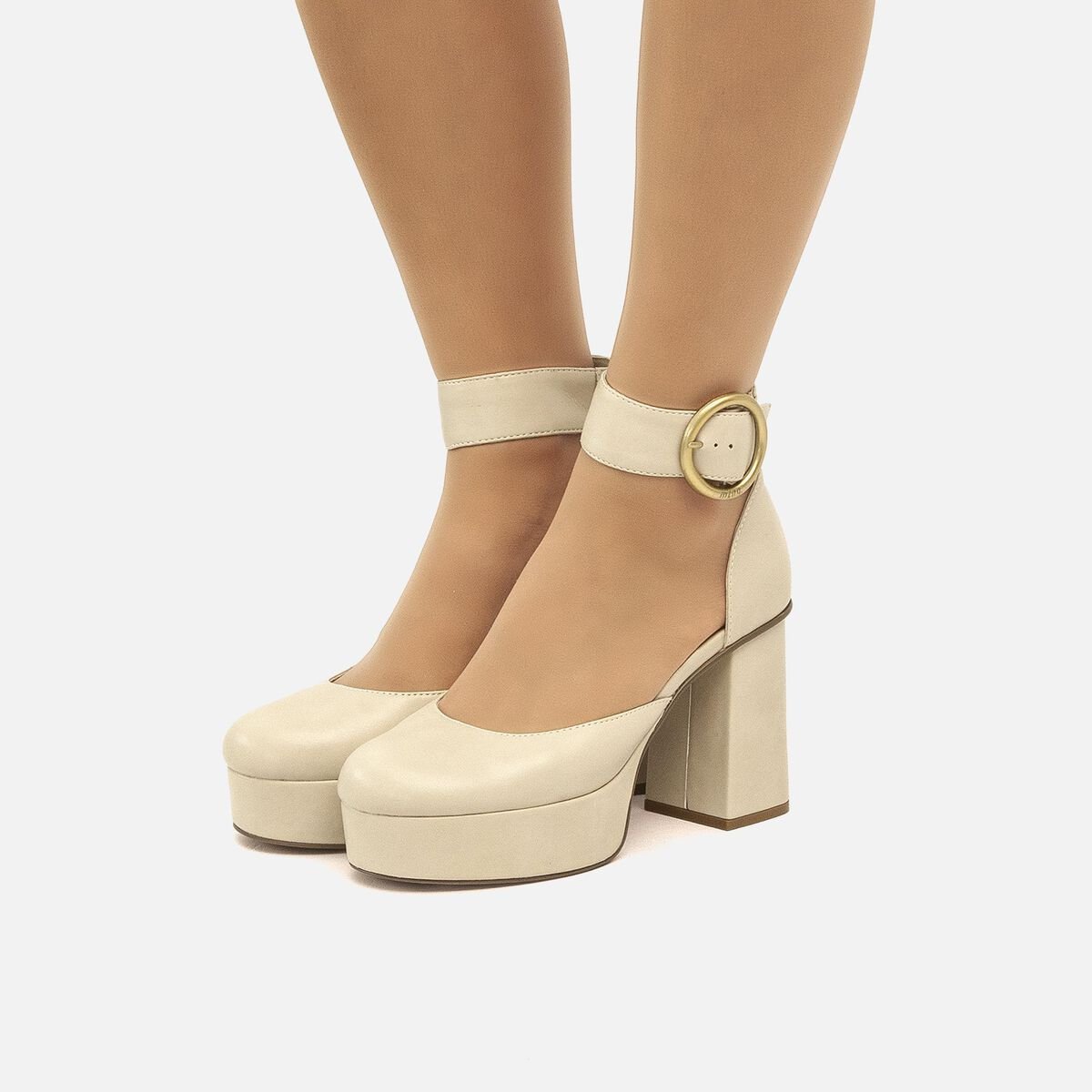 mtng Compra SINDY Beige 55363 Mujer Calzado Zapatos De TacóN