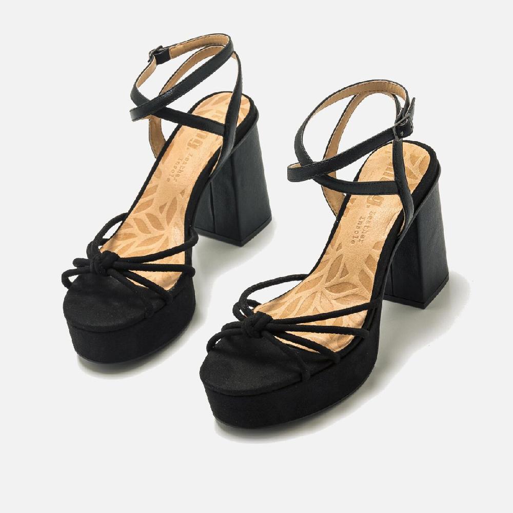 mtng Compra SINDY Negro 54747 Mujer Calzado Sandalias De TacóN