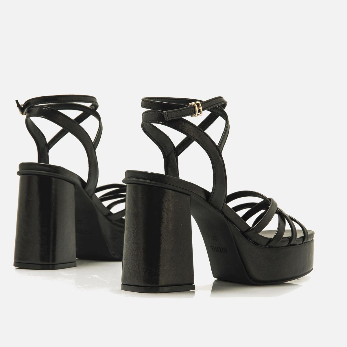 mtng Compra SINDY Negro 56547 Mujer Calzado Sandalias De TacóN