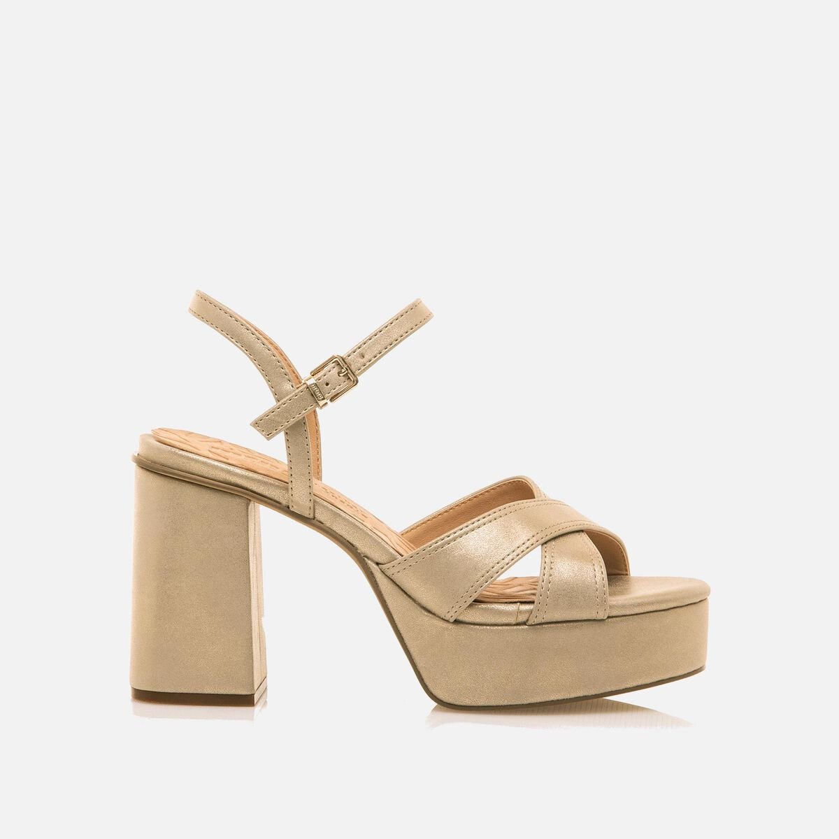 mtng Compra SINDY oro 56549 Mujer Calzado Sandalias De TacóN