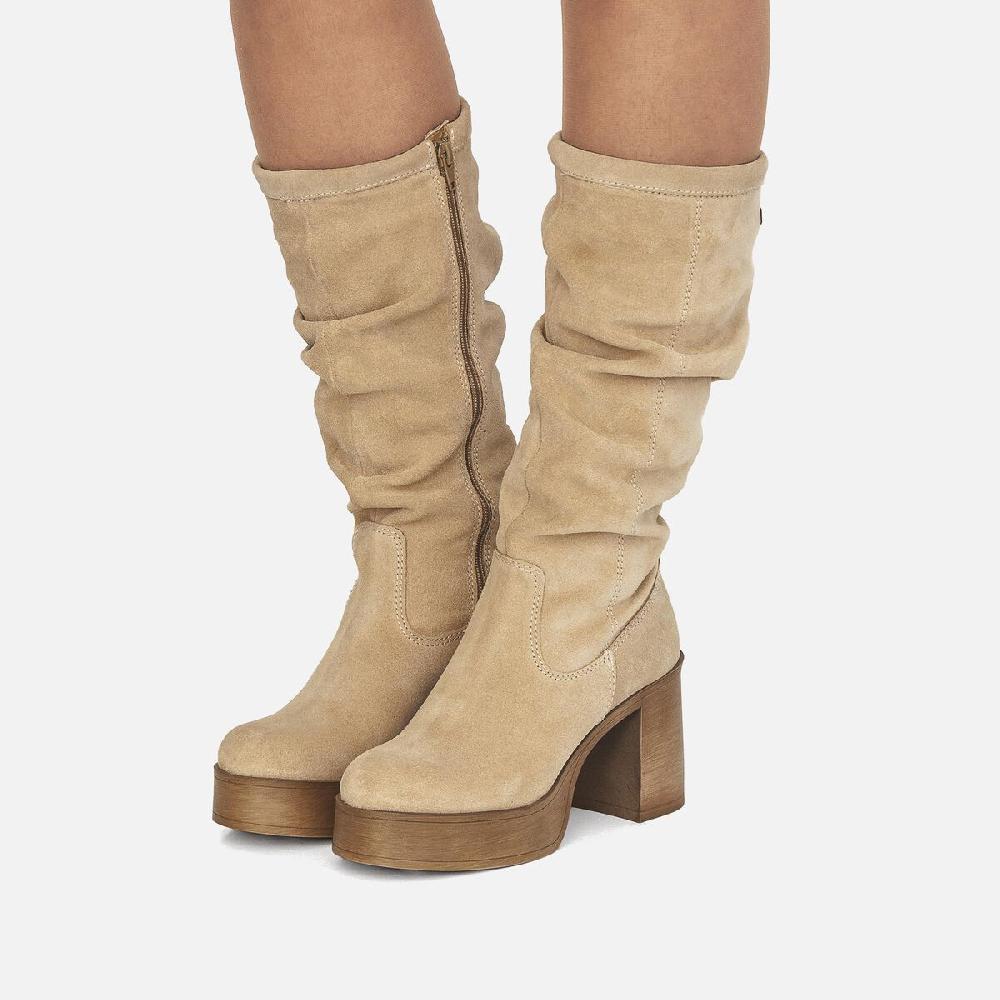 mtng Compra SIXTIES Beige 54935 Mujer Calzado Botas De TacóN